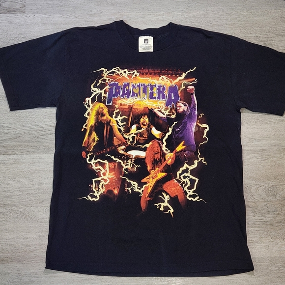 Vintage Pantera Reinventing The Steel 2000 Shirt Sz Large Winterland Aop Metal